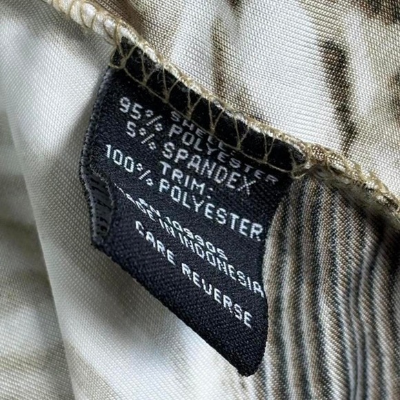 Vintage Y2K Milano Women's S Ruffle Animal Leopard Print Tank Top - Picture 5 of 7